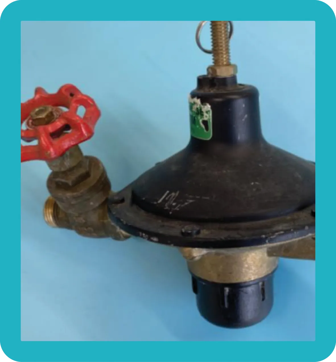 Irony Brass Irony brass scrap contraption.