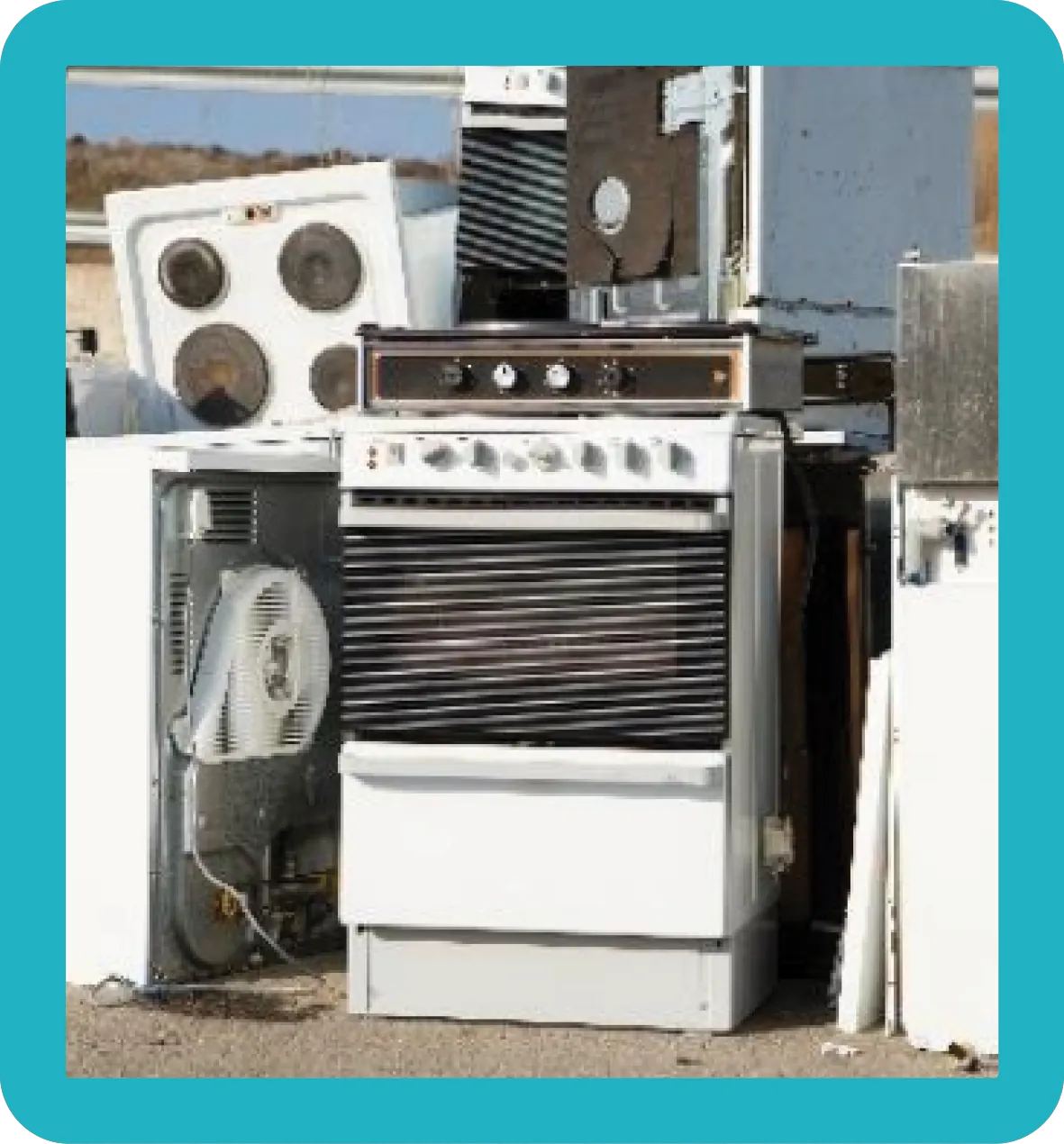 Light Gauge2 Whiteware light gauge 2 steel sitting on the ground.