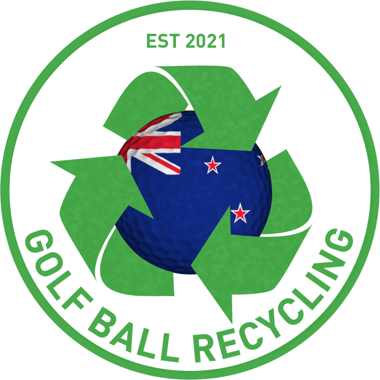 Golf Ball Recycling NZ logo