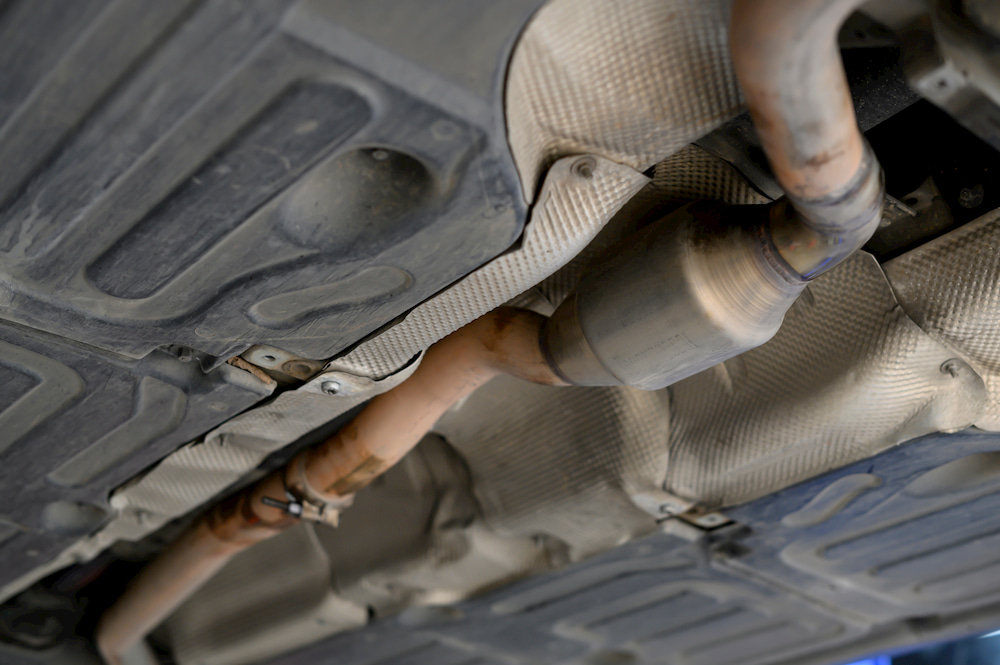 Under the car