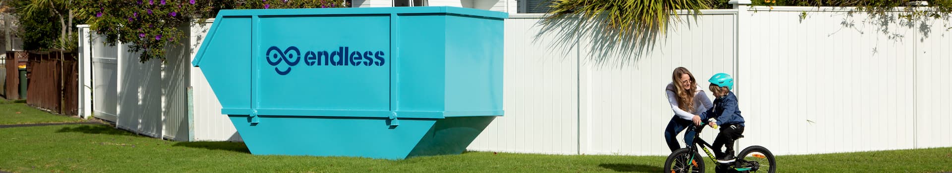 bin sizes banner