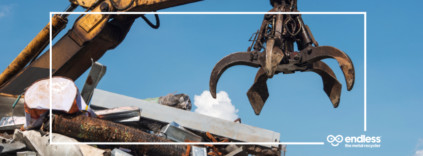 Auckland scrap yard vehicle hauling scrap metal