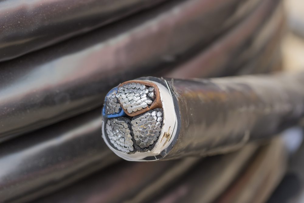 aluminium wire (PVC) — 2