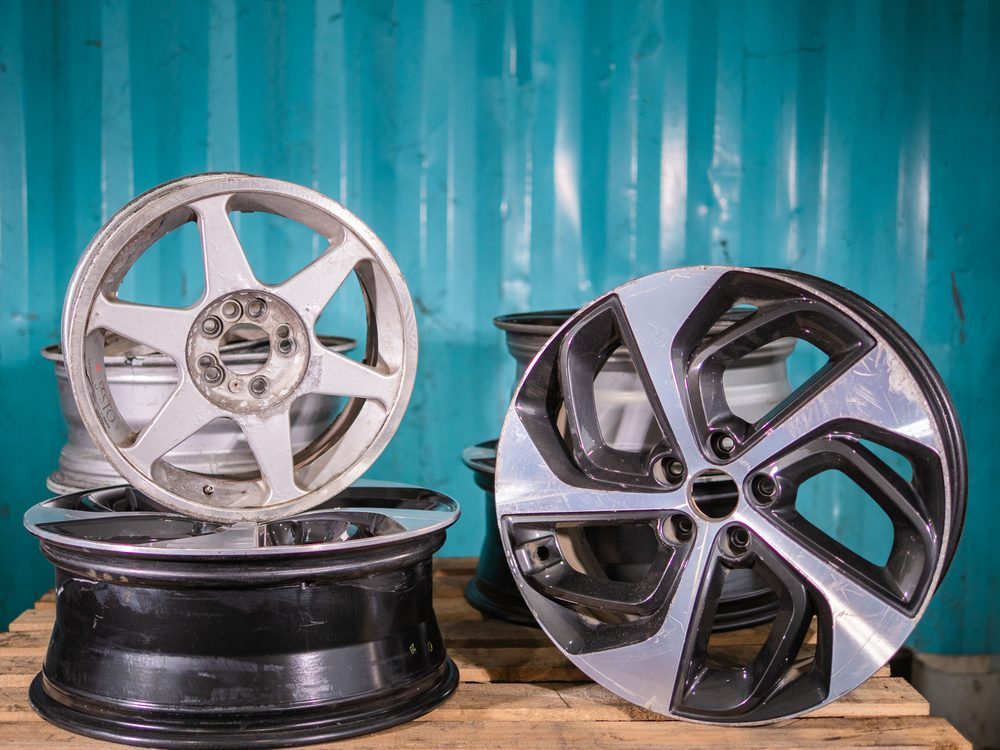 aluminium wheels (mags) — 1