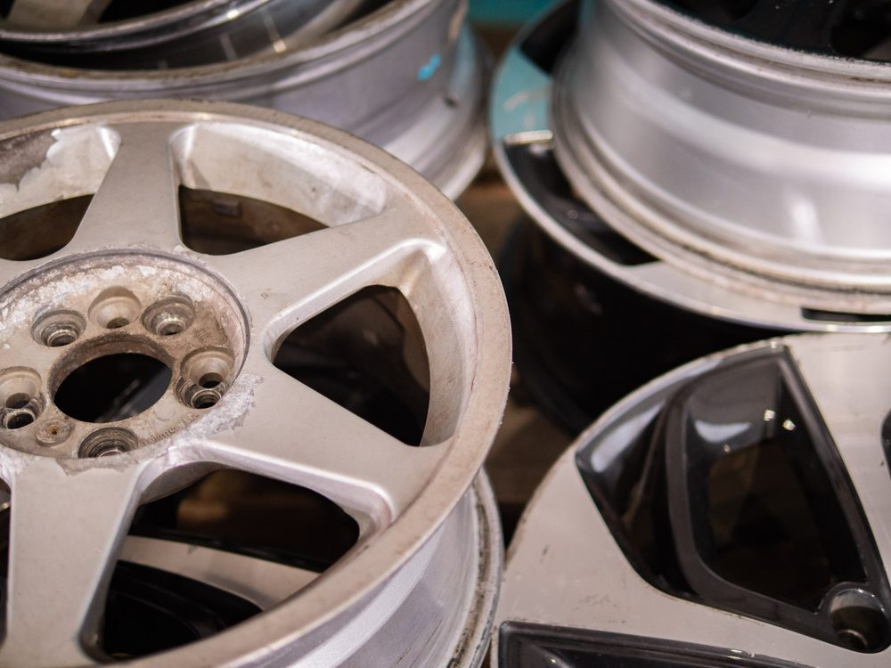 aluminium wheels (mags) — 2