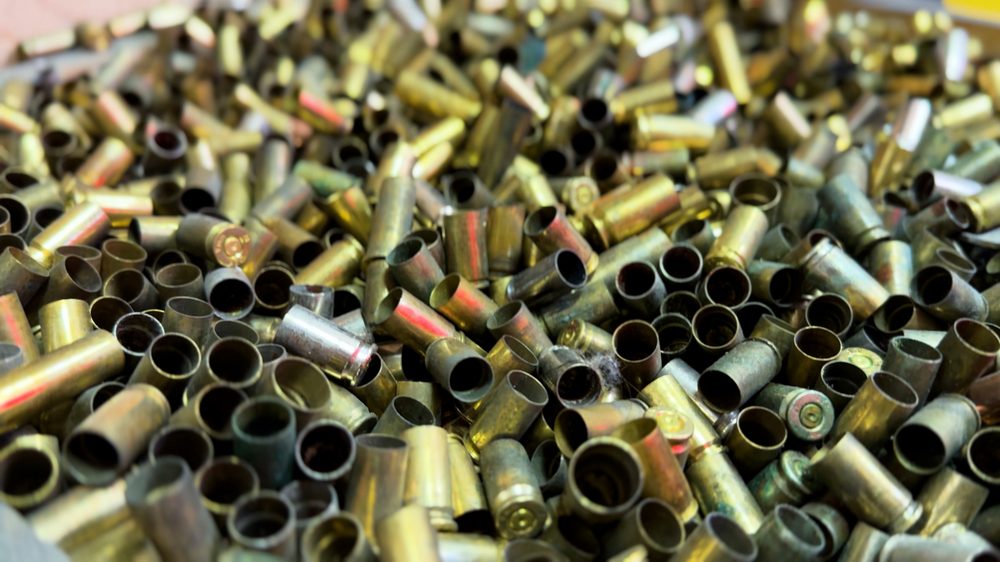 brass cartridges — 2