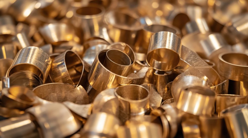 brass swarf — 1
