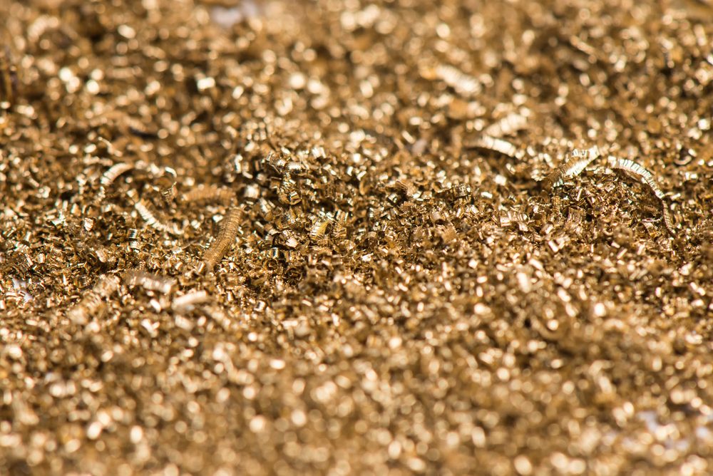 brass swarf — 3