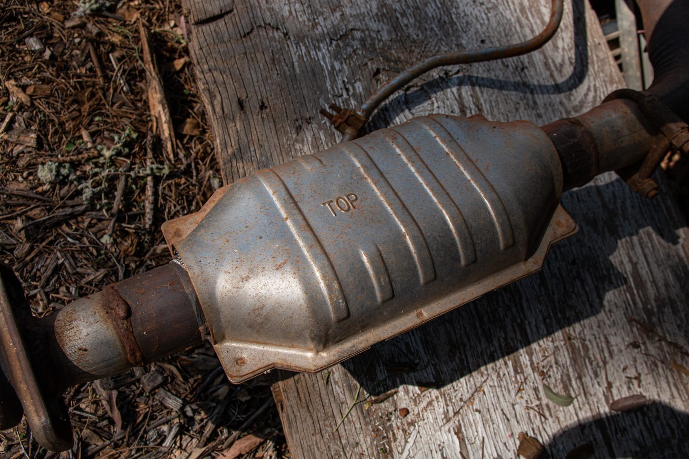 cat full — full-size catalytic converter — 2