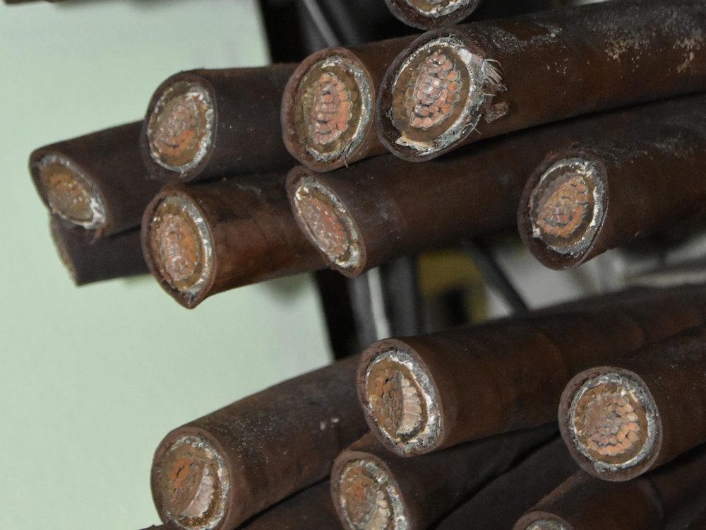 lead sheathed cable — 4