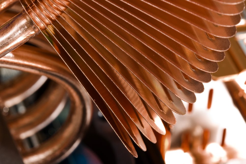 copper radiators — 2