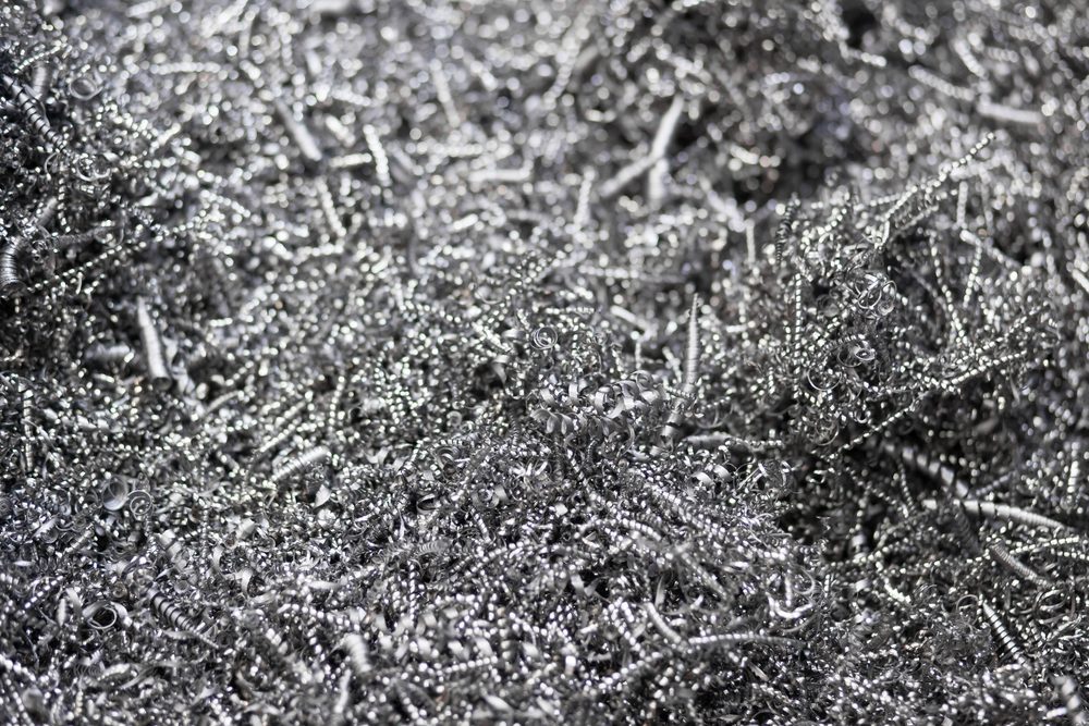 stainless swarf — 2