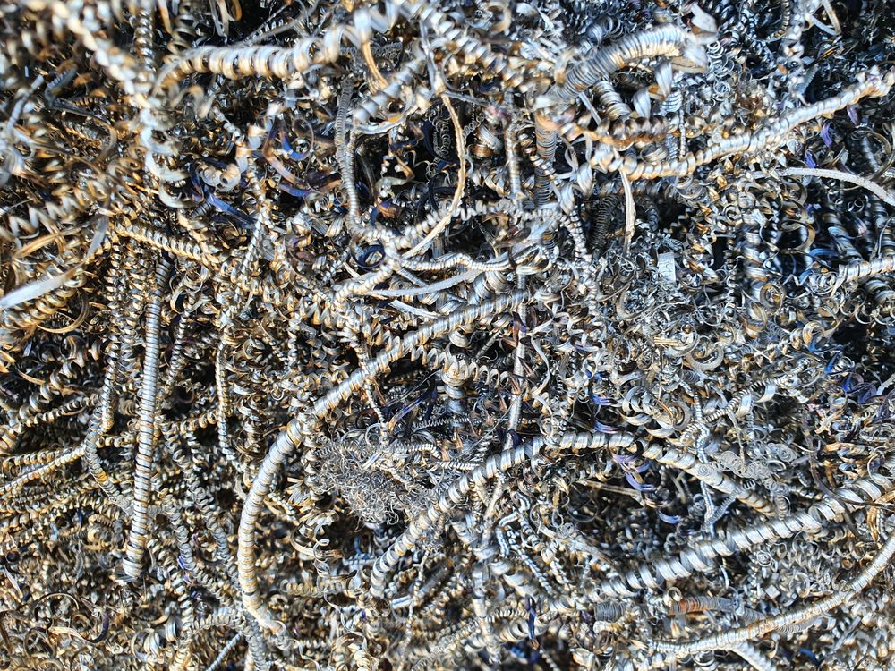 stainless swarf — 4