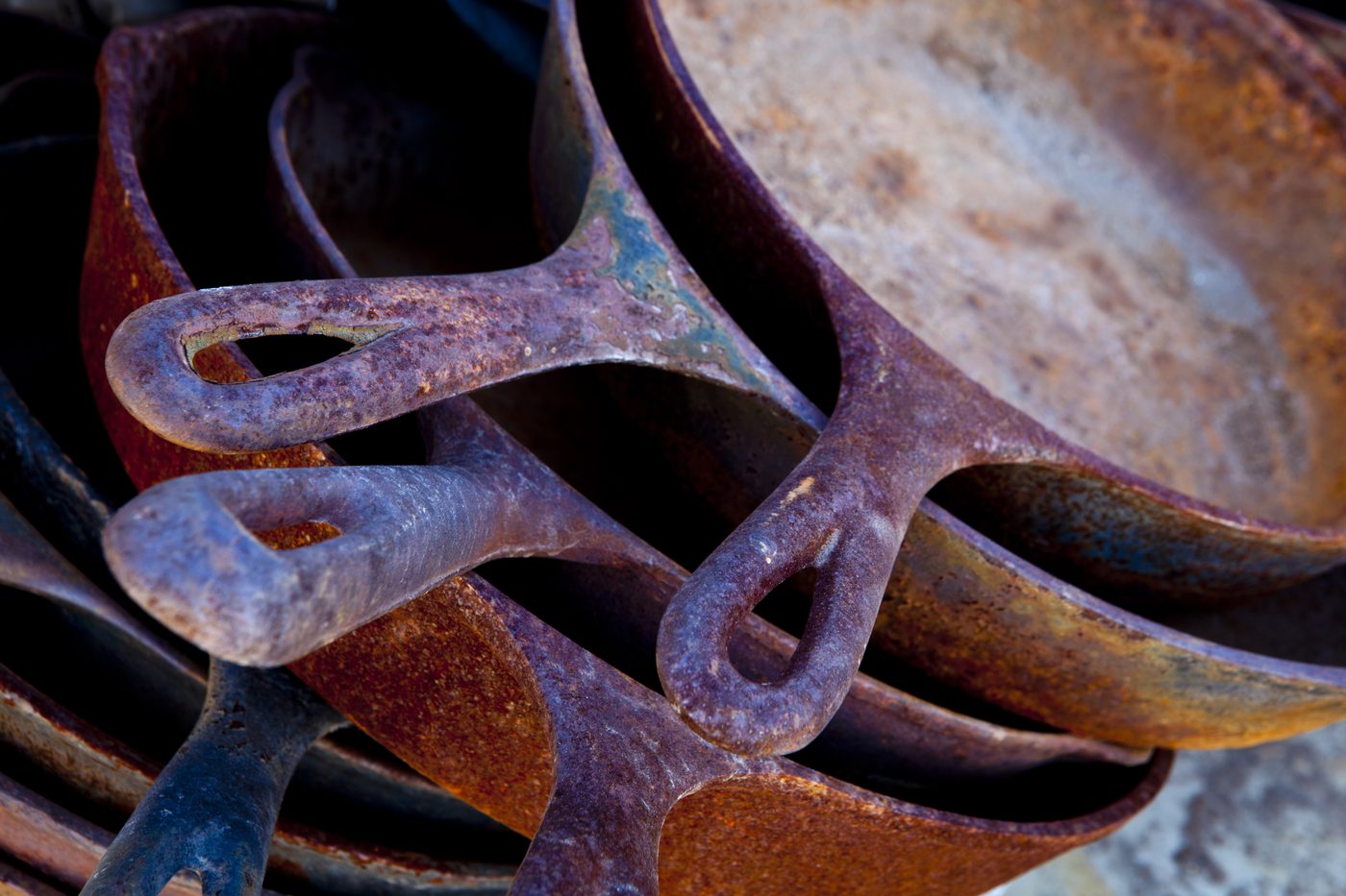cast iron — 3